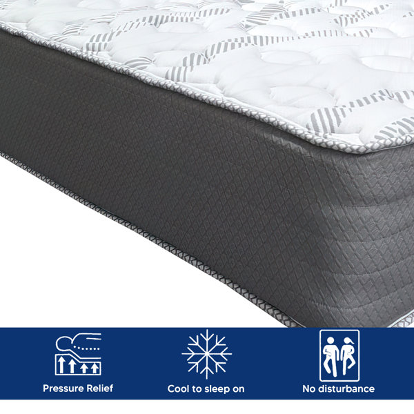 Spinal Solution 13Inch Firm Heavier Pocket Coil Spring Hybrid Mattress